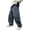 Blue@GC@, variant on CONZONE Boys Baggy Jeans Wide Leg Casual Jeans for Child Y2K Elastic Waist Baggy Streetwear Denim Pants with Pockets