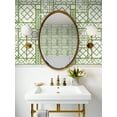 thumbnail image 7 of NextWall Spring Green Garden Trellis Peel and Stick Wallpaper, 7 of 7