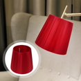 thumbnail image 2 of HIBIBUD 2026 New Red Lamp Shade for Table/Floor Lamps - Pleated Clip-On Decor Cover (Red) for Table Lamps, Floor Lamps, Home Decor, Lighting Accent, Bedroom, Living Room, Decorative Lighting., 2 of 3
