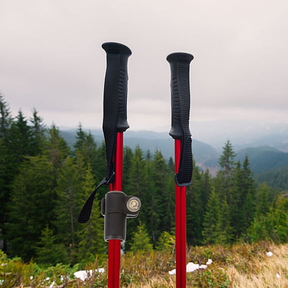 Milisten Trekking Pole Clip Walking Stick Buckle Rubber 1Pack