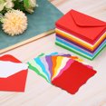 thumbnail image 6 of 3.7"x2.4" Colorful Mini Envelopes with White Blank Paper Business Cards, 300 Pack Small Index Flash Cards, 6 of 6