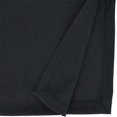 thumbnail image 3 of Fennco Styles Classic Everyday Design Solid Color Table Runner 16 x 120 Inch - Black Table Cover for Home Décor, Banquets, Family Gathering and Special Occasion, 3 of 4