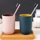 thumbnail image 5 of Vaso De Baño Portacepillos De Dientes Tazas Taza De Enjuague Bucal Portátil Taza De Agua Reutilizable para Viajes Camping Baño Accesorios De Baño Ordenados,Gris Claro, 5 of 5