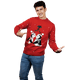 thumbnail image 1 of Suéter navideño ugly pingüinos para hombre Rev Sueter cerrado cuello redondo tejido, 1 of 4