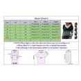 thumbnail image 4 of YDLCAFD Mode de Pâques Blouse Décontractée Imprimée pour Femmes Col en V Boutons Manches Longues, 4 of 7