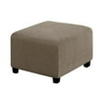 thumbnail image 1 of fastboy Housse d'Ottoman Extensible à Haute Élasticité Résistante à l'Usure et Durable Finition Soignée Douce pour la Peau taupe P, 1 of 6