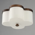 thumbnail image 7 of Maxim 12240 Clover 2 Light 13" Wide Flush Mount Ceiling Fixture - Bronze, 7 of 7