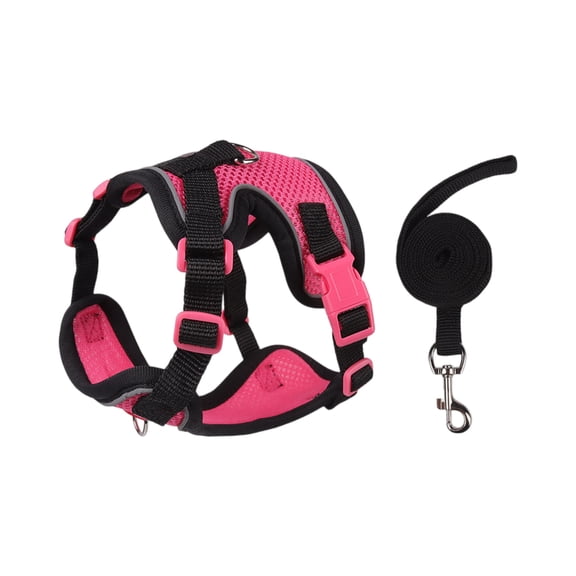 Cat Harness and Leash Set for Walking, Escape Proof Adjustable Chest Strap, Soft Mesh Breathable Material, Secure Pet Control for Outdoor Travel