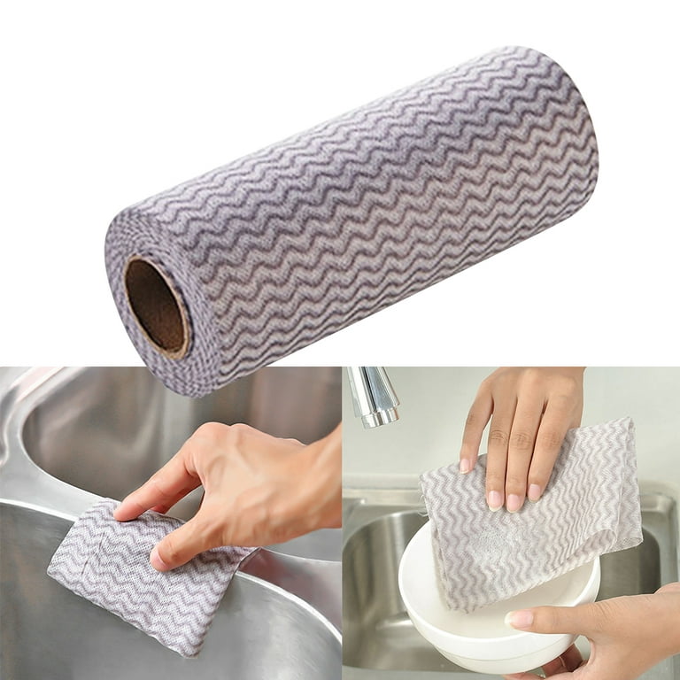 50pcs/Roll Mutipurpose Handy Wipes Cleaning Wipes Disposable