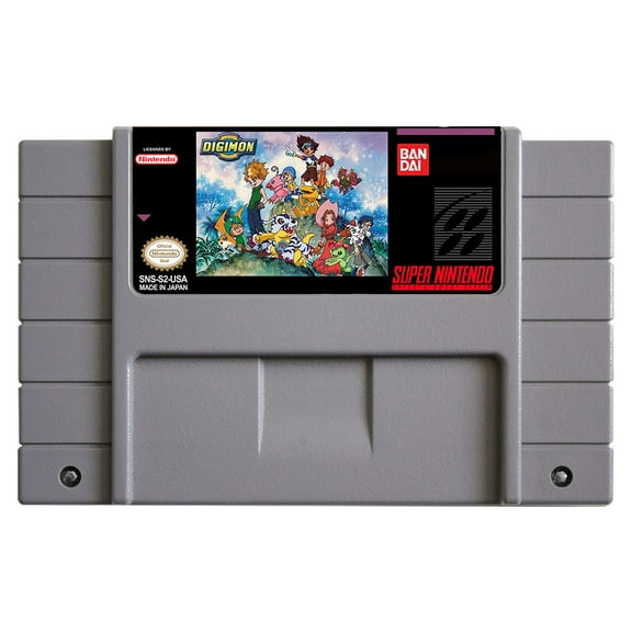 SNES Games Cartridge Digimon