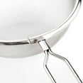 thumbnail image 4 of Stainless Steel Kitchen Fine Strainer Tea Mesh Juice Egg Filter with Long Handle and Hooks, 4 of 7