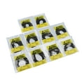 thumbnail image 1 of 500pcs de juntas de reloj negro Zulema Sellos impermeables Reemplazo de arandelas, 1 of 8