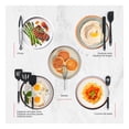 thumbnail image 4 of Juego de Utensilios de Cocina Silicona y Acero Inoxidable, 24 pzas (Negro/Plateado), 4 of 7