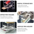 thumbnail image 3 of Hytrove Back to School 1Pack Acrylic Transparent Desk Storage Box for Classroom Supplies, 3 of 8