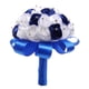 thumbnail image 1 of Ramo de Nupcial Romántico Peonía Artificial Varias Rosas Sedosas Flores de Novia , Azul real Gloria Ramo de novia de novia, 1 of 5