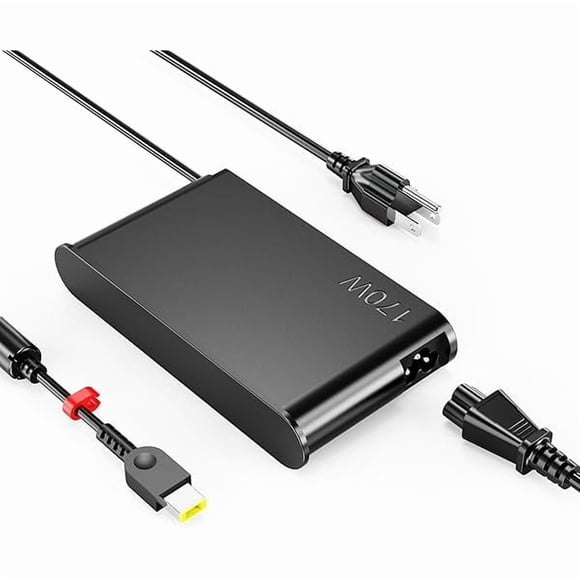 xixishop 170W Charger Fit for Lenovo Legion Slim 5, Yoga Pro 9i, ThinkPad P1 P16 P16v, IdeaPad Pro 5, LOQ Gaming 15APH8 6IRH8 15IRX9, ADL170SCC3A 4X20S56697 20V 8.5A AC Adapter