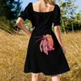 thumbnail image 3 of crab hermit Sleeveless Dress sexy dress for women prom clothes, 3 of 6