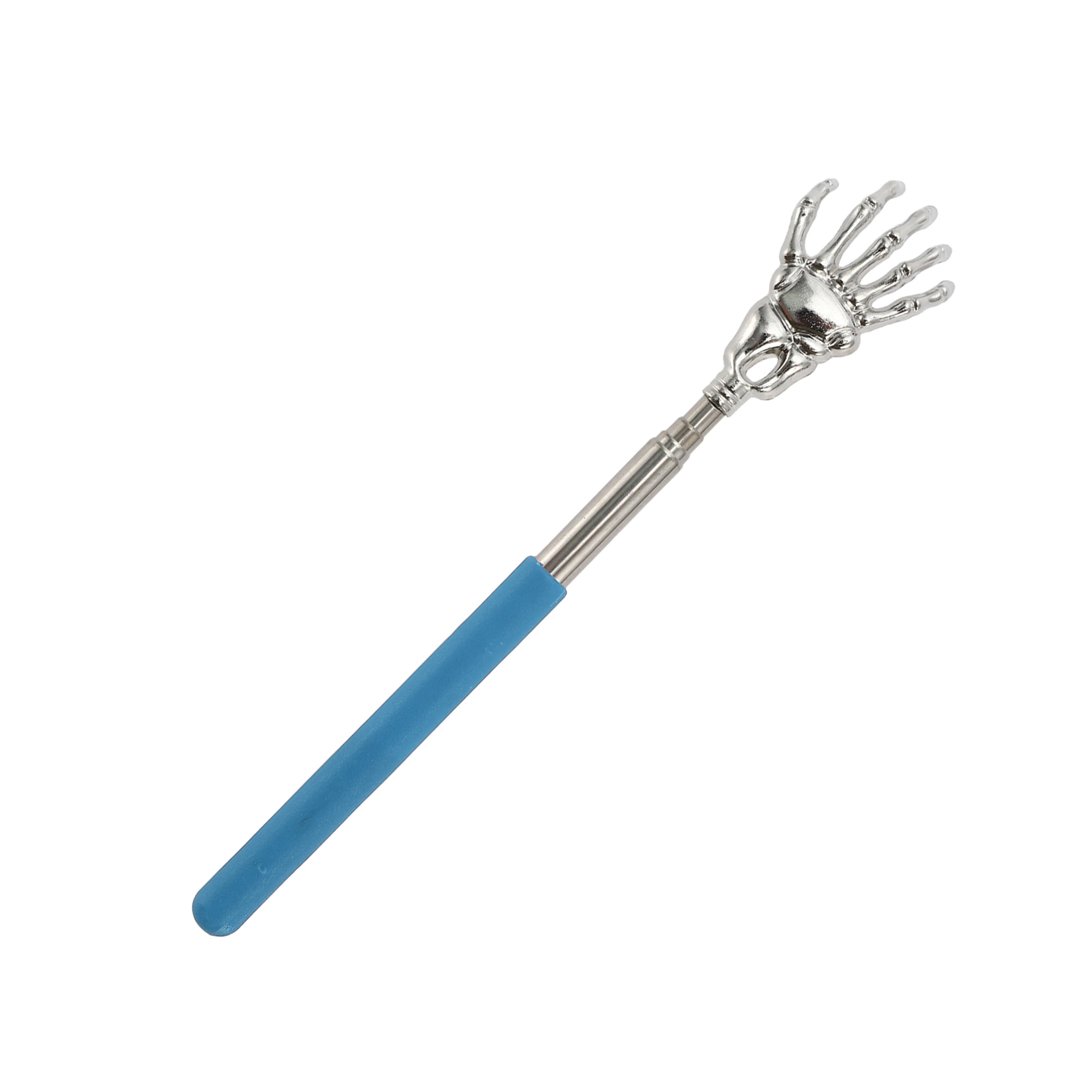 Unique Bargains 1 Pc Extendable Back Massager Ideal for Bathroom Blue