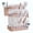 Pink, variant on Oioane Baby Bottle Drying Rack with Removable Design, Space Saving Vertical Countertop Dryer Holder for Bottles, Pacifiers, Pump Parts, Gray