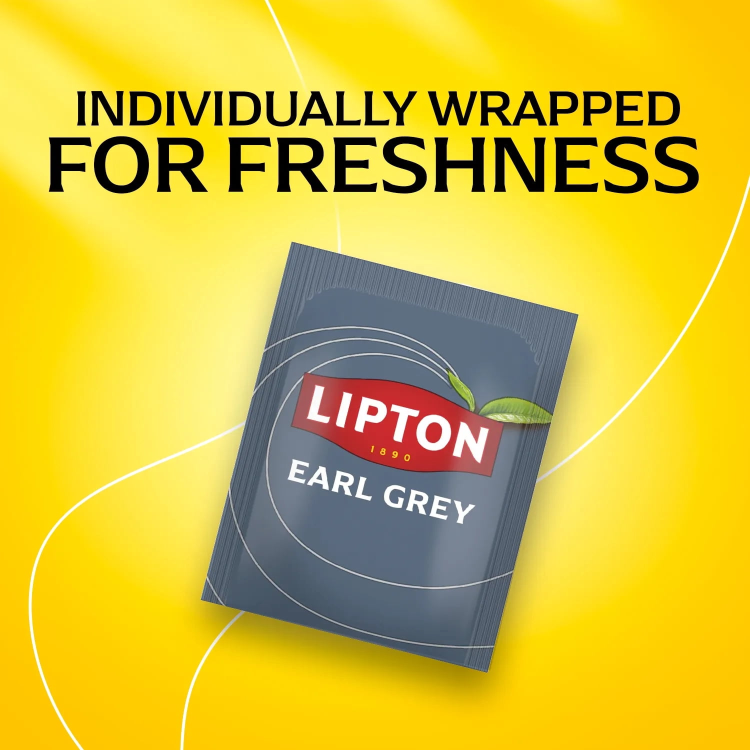 Lipton Earl Grey Black Tea Bags, 20 Count, Pack of 6