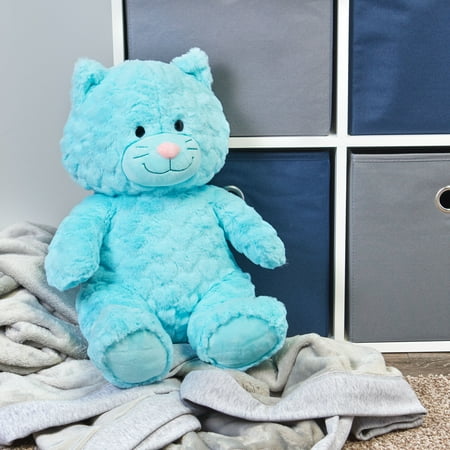 Spark Create Imagine Blue Cat Plush Animal, 15"