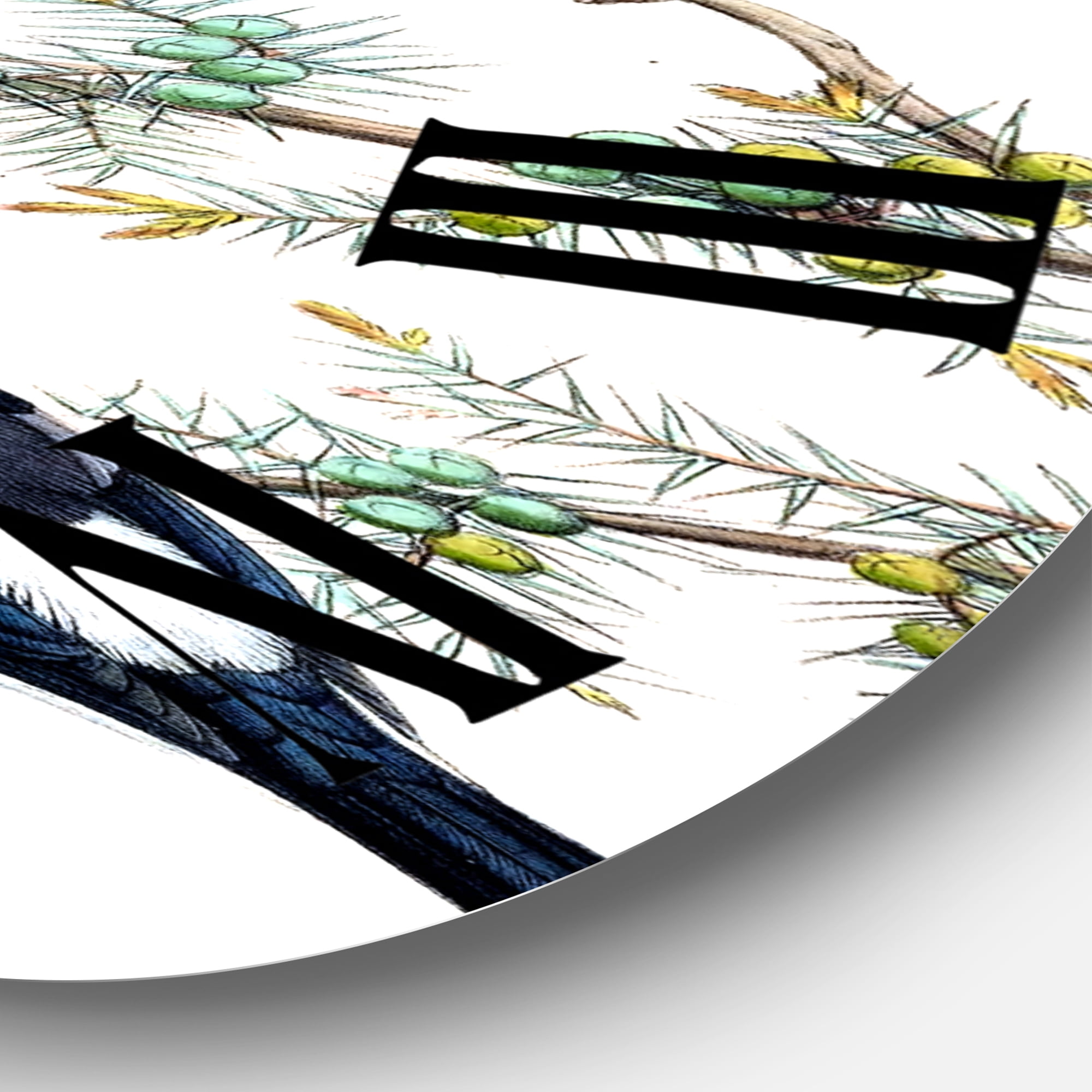 Designart 1 in Farmhouse Wall Clock