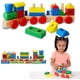 thumbnail image 1 of Juguete Tren de Apilamiento Melissa & Doug MD-1249544 con 15 Bloques Hecho de Madera Infantil, 1 of 2