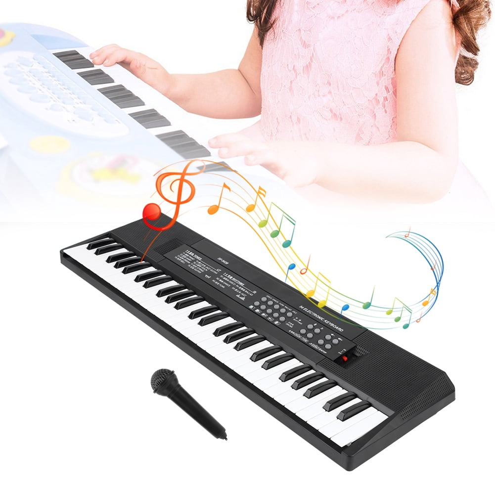 Easy To Use Elegant Electronic Keyboard, 54-Key Electronic Organ, For Chidren Adult