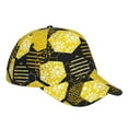 thumbnail image 3 of Fotbe Geometric Pattern With Bee Baseball Cap, Geometric Pattern With Bee Print Dad Hat,Outdoor Hat,Adjustable Sports Cap, Perfect For Activities, 3 of 9