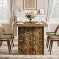 thumbnail image 4 of Tribesigns 70.87-Inch Wood Dining Table for 6-8 People, Farmhouse Rectangular Dinner Table, 4 of 7