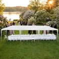 thumbnail image 2 of Airfind 10'x30' Party Canopy Tent, 5 Sidewalls, White, 2 of 13