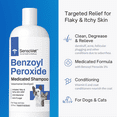 SensoVet Benzoyl Peroxide Shampoo for Cats & Dogs Helps Treat