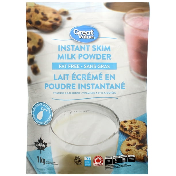 Great Value Instant Skim Milk Powder, 1 kg 