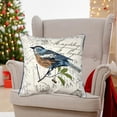 thumbnail image 4 of Christmas Pillow Covers 18x18 Inch - Festive Throw Pillowcases for Sofa & Couch - Farmhouse Holiday Decorations for Living Room, Porch & Seasonal Home Styling, 4 of 5