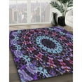 thumbnail image 3 of Ahgly Company Machine Washable Indoor Rectangle Transitional Lavender Purple Area Rugs, 2' x 3', 3 of 7