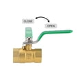 thumbnail image 4 of Brass Air Ball Valve Shut Off Switch Kit, 14mm Hose Barb to 14mm ose Barb Pipe Coupler 90 Degree Operation Handle, 4 of 4