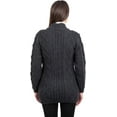 thumbnail image 5 of SAOL 100 % Merino Wool Ladies Shawl Collar Cardigan, 5 of 5