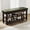 Green, variant on 40" Shoe Storage Bench with Leather Cushion, 2-Tier Wooden Shoe Rack Organizer for Entryway, Mudroom, or Hallway, White