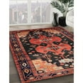 thumbnail image 3 of Ahgly Company Machine Washable Indoor Rectangle Traditional Gold Brown Area Rugs, 8' x 12', 3 of 7