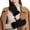 Black, variant on Otqutp Windproof Teen Girls Warm Mittens Womens Winter Suede Gloves with Touchscreen Texting Finger Wool Lined Windproof Warm Fashion Dress Gloves(Black,One Size)