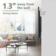thumbnail image 2 of Soporte de pared fijo para TV con certificación UL para televisores de 37 a 82 pulgadas, soporte para TV de perfil bajo para montantes de 16", 18", 24", soporte para TV de montaje en pared con bloqueo, 2 of 5