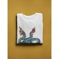 thumbnail image 3 of Dragon Snake Sweatshirt Men -Image by Shutterstock, Male XX-Large, 3 of 4