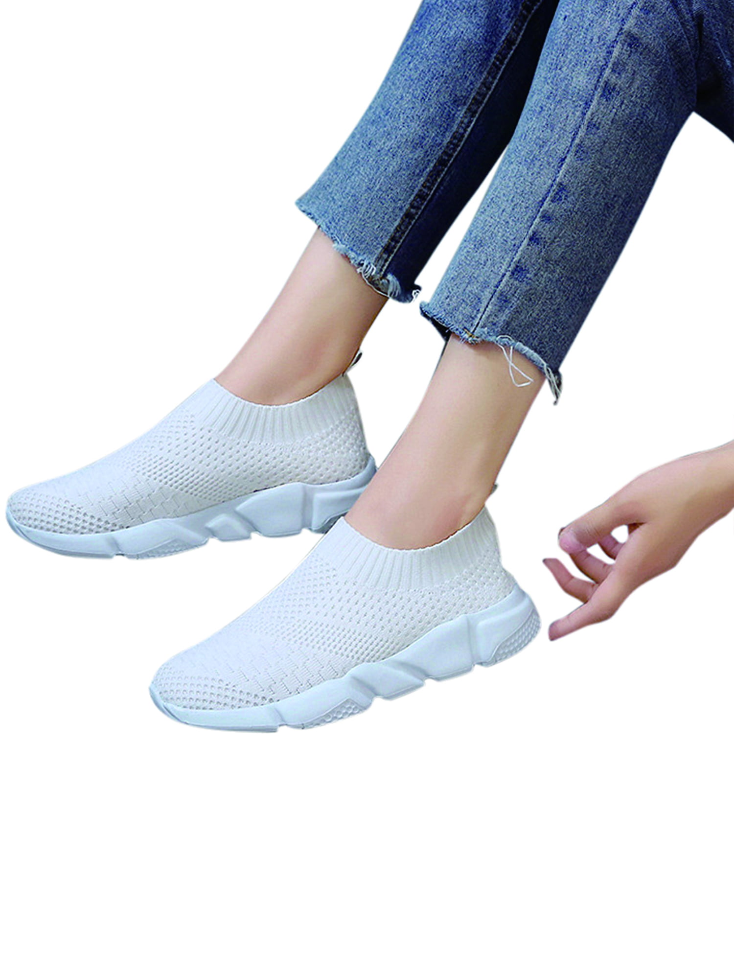 comfy slip on trainers