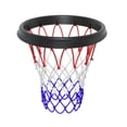 thumbnail image 3 of Juego de aro y red de baloncesto de repuesto shamjiam resistente a la intemperie ligero portátil 45 cm, 3 of 8