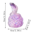 thumbnail image 2 of 2026 Edition Translucent Glitter Cobra Squishy, Sparkling Snake Fidget Squishy, Hand-Pinching Sensory Toys, Soft Squeeze Decompression Dough for Adults, 2 of 2