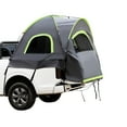 thumbnail image 6 of KFFKFF Camping Tent for Pickup Truck, Suitable for 5.5-6.0 ft Trucks, PU2000mm Waterproof 2-3 Person Truck Bed Tent with Dual Layer Window Design, Robust Truck Camper Shell Including Storage Bag, 6 of 9