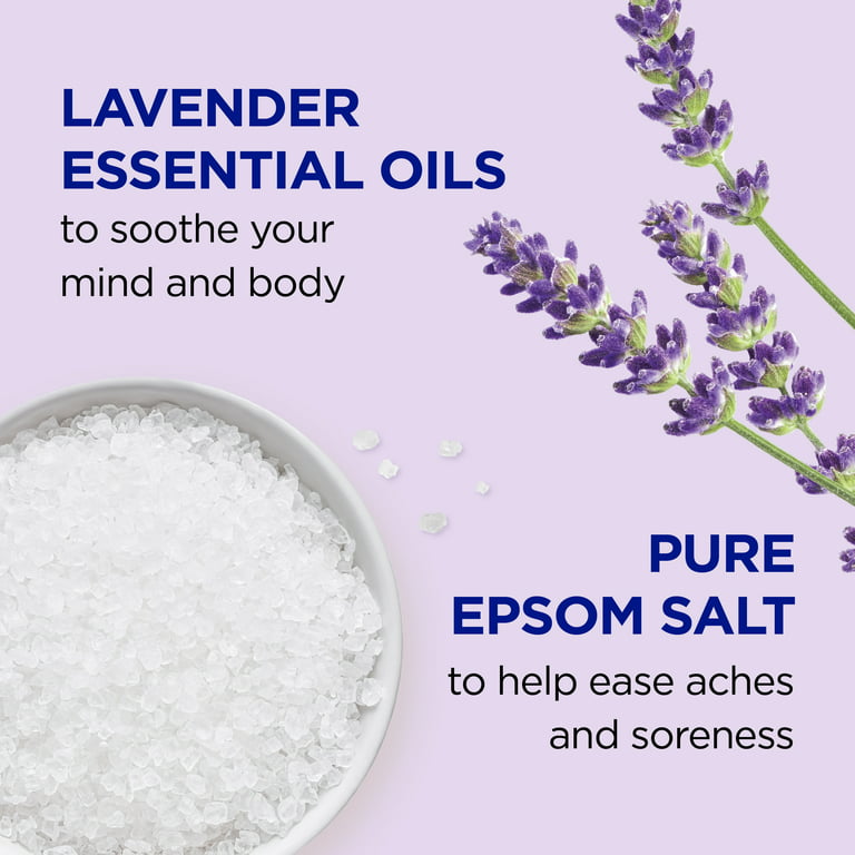  Dr Teal's Foaming Bath with Pure Epsom Salt, Soothe & Sleep  with Lavender, 34 fl oz (Packaging May Vary) : Bath Minerals And Salts :  Beauty & Personal Care