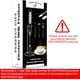 thumbnail image 2 of Espumador de leche recargable de mano con soporte, vaporizador de café eléctrico con varilla desmontable con 3 batidores de acero inoxidable, mezclador de bebidas para café con leche, capuchino,, 2 of 7