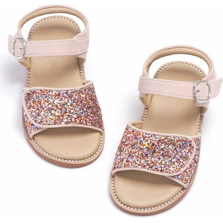 Little Girl Flat Shoes Open Toe Sandals for Kids Toddler Girl Sandals