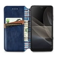 thumbnail image 5 of Case for Sony Xperia Ace II Flip Cover Wallet Flip Cover Magnetic Protective - Blue, 5 of 5